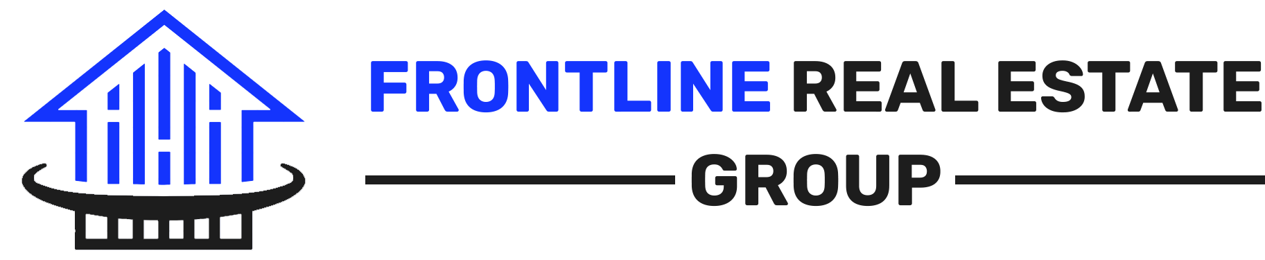 Frontline real estate logo